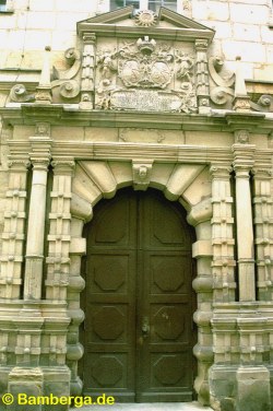 Alte Aula Bamberg, Portal