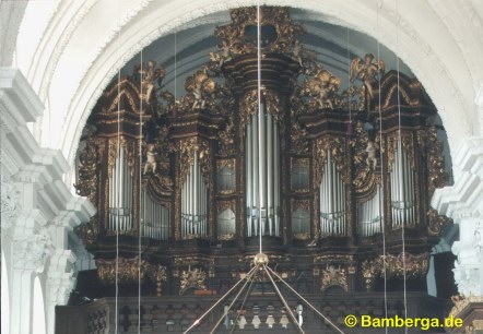Orgelprospekt von St. Stephan, Bamberg